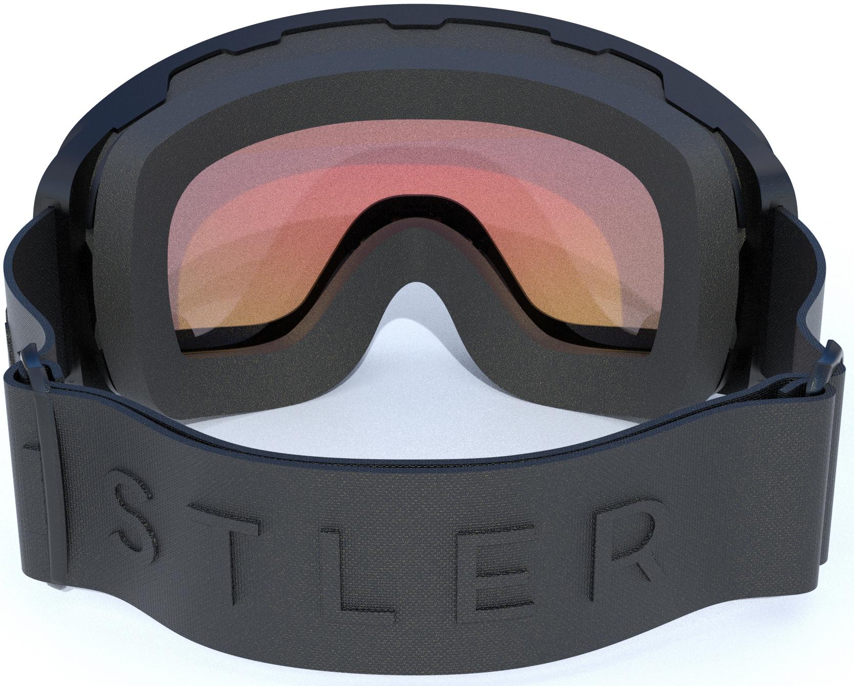 Whistler Morzine Topaz V Elite Fotokromiske Skibriller + Ekstra Linse Black