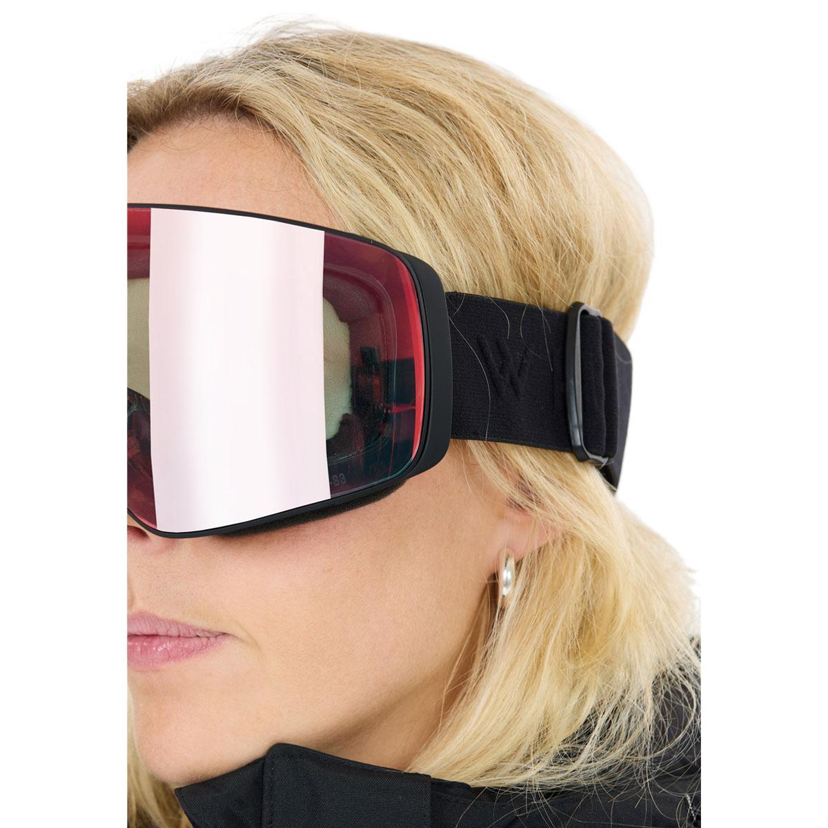 Whistler Morzine Topaz V Elite Fotokromiske Skibriller + Ekstra Linse Black