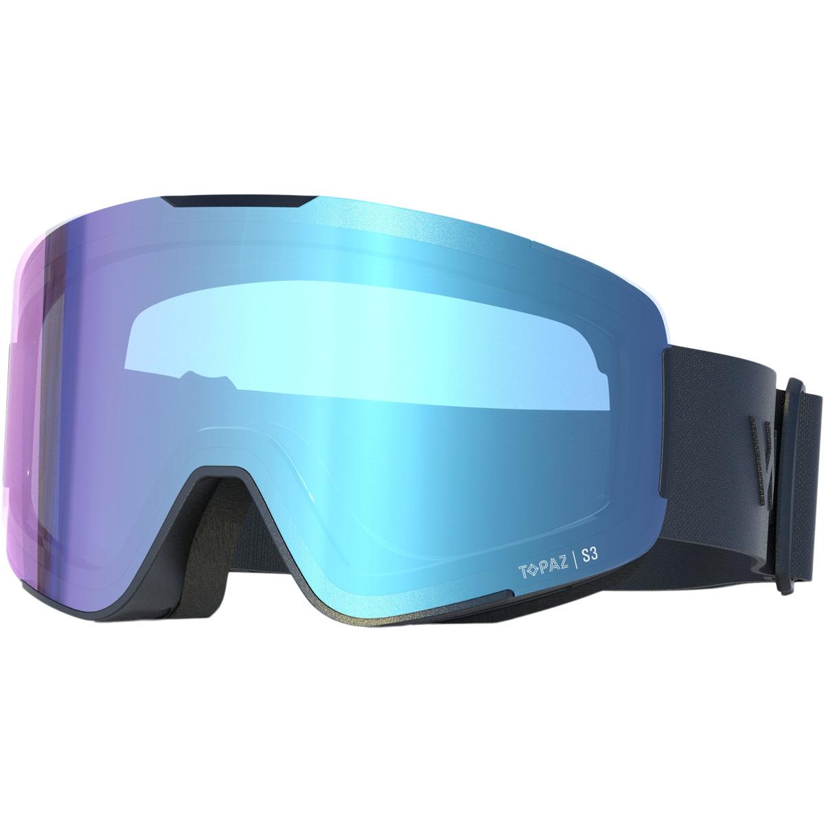 Whistler Nendaz Topaz III Cylindrical Skibriller Black / Swiss Blue