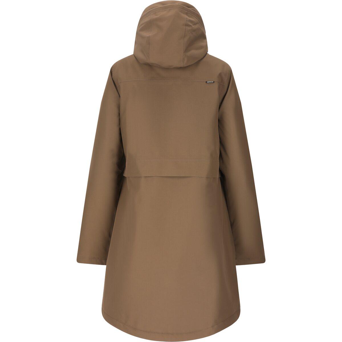 Whistler Mullie V2 Parka Vinterjakke Dame Chocolate Chip