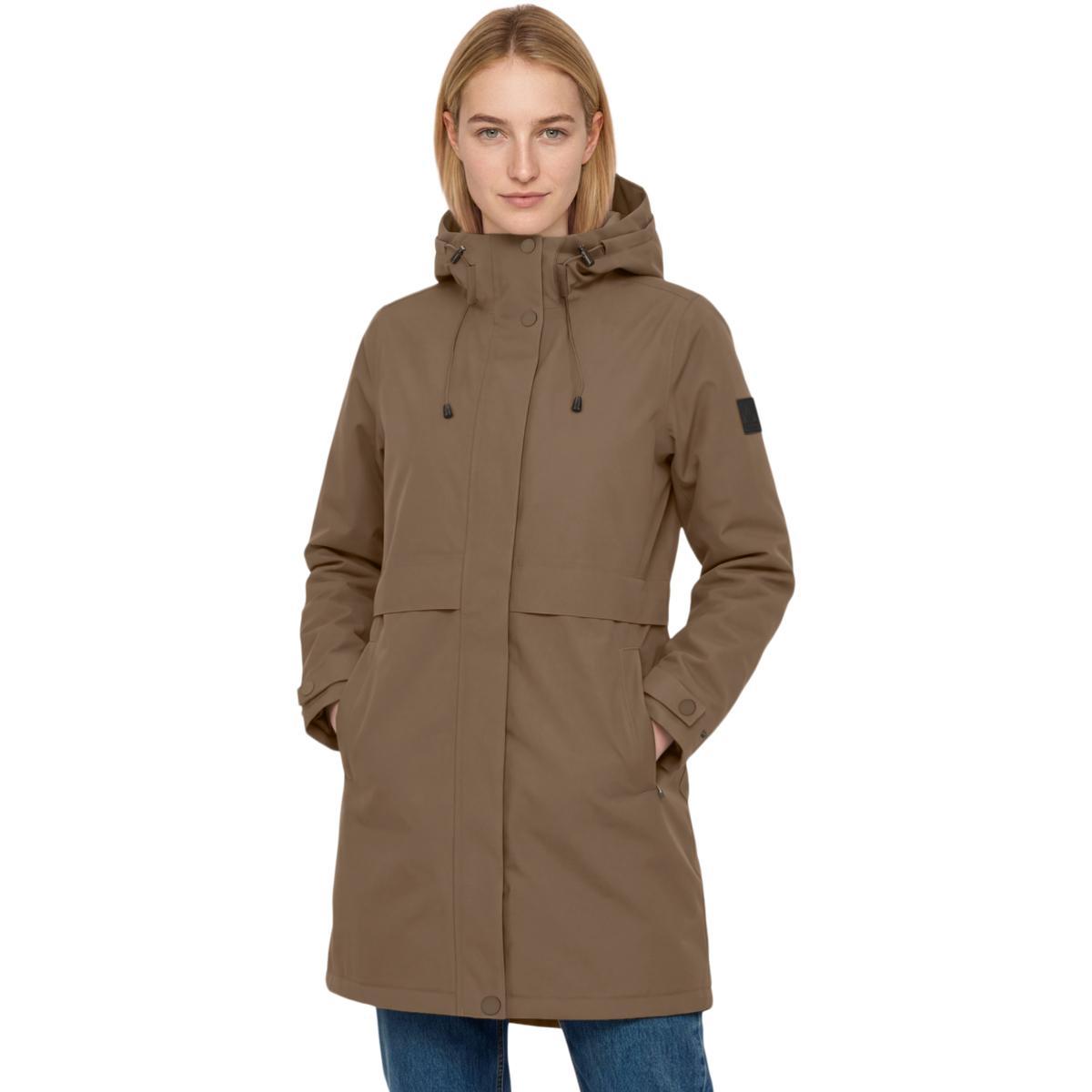 Whistler Mullie V2 Parka Vinterjakke Dame Chocolate Chip