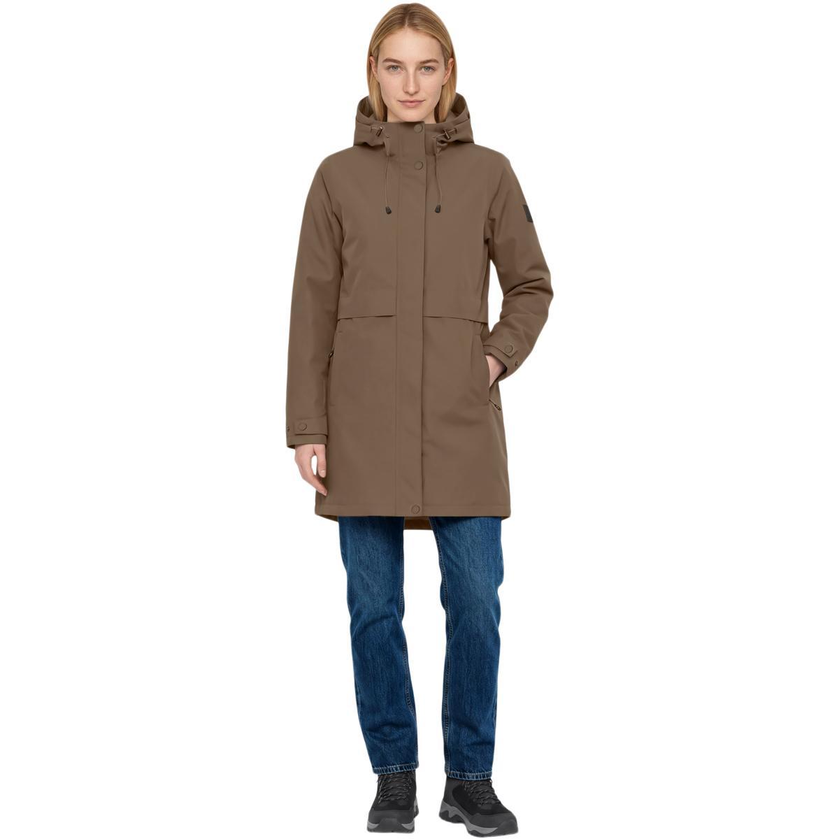 Whistler Mullie V2 Parka Vinterjakke Dame Chocolate Chip