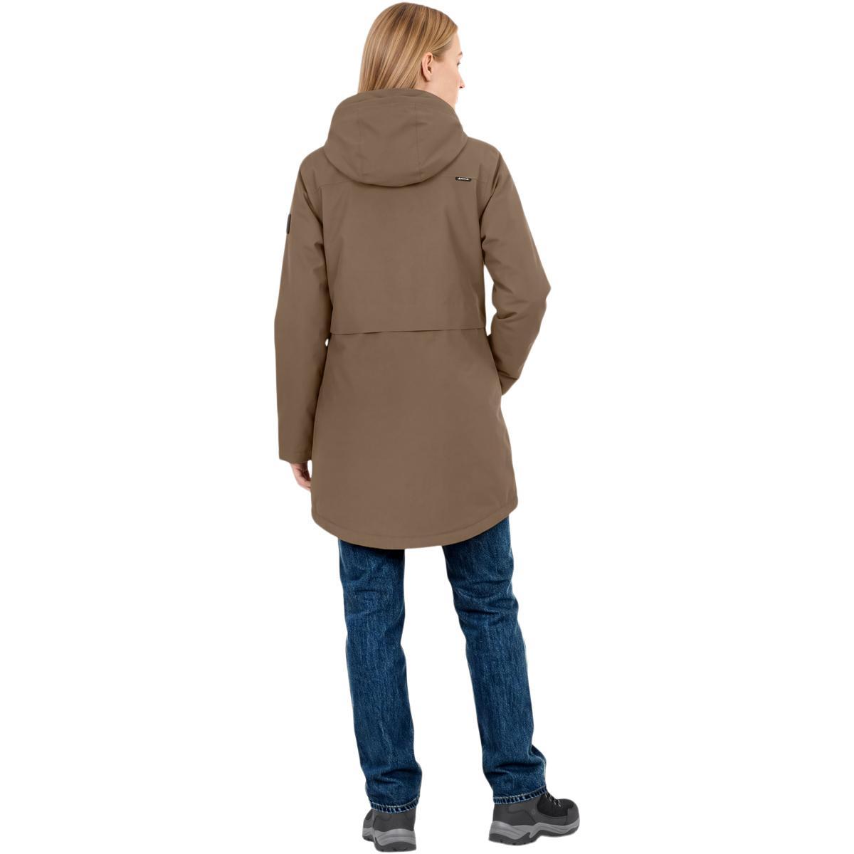 Whistler Mullie V2 Parka Vinterjakke Dame Chocolate Chip