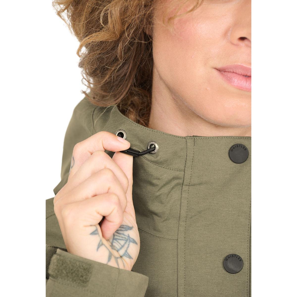 Whistler Aylie Jakke Dame Dusty Olive
