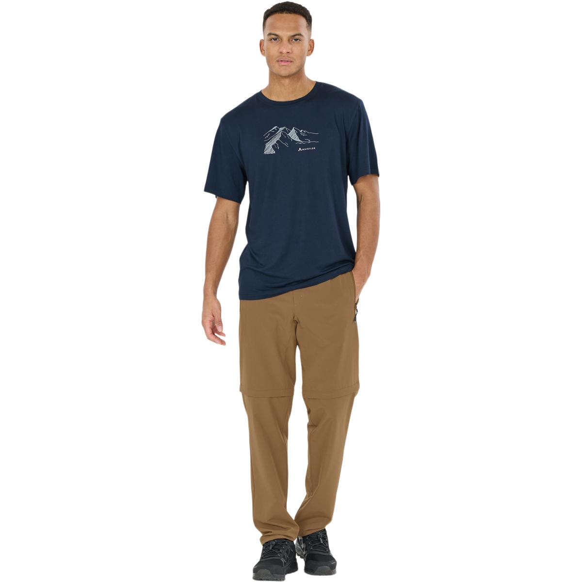 Whistler Gerd V2 Zip Off Turbukser Herre Teak