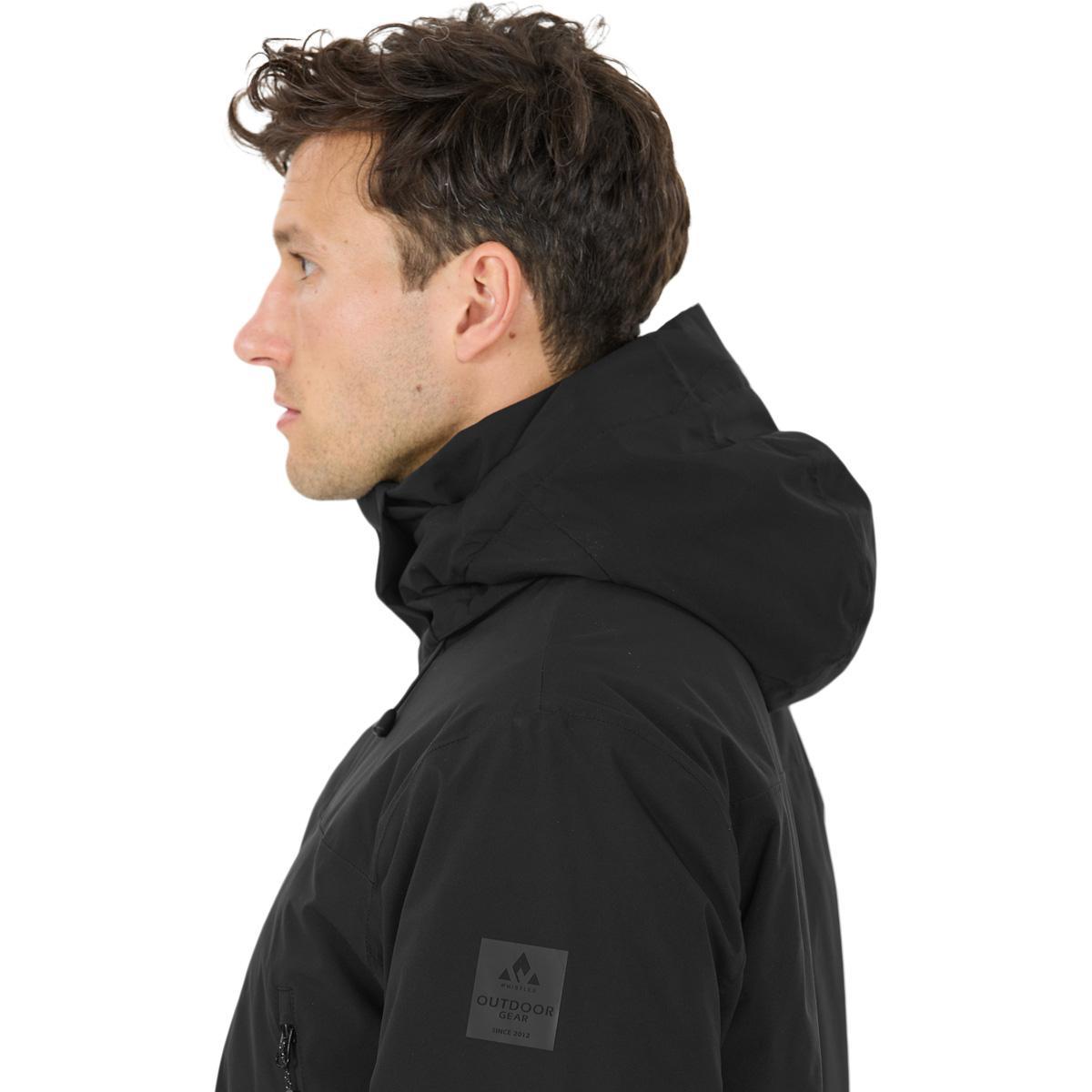 Whistler Nordvik Parka Jakke Herre Black