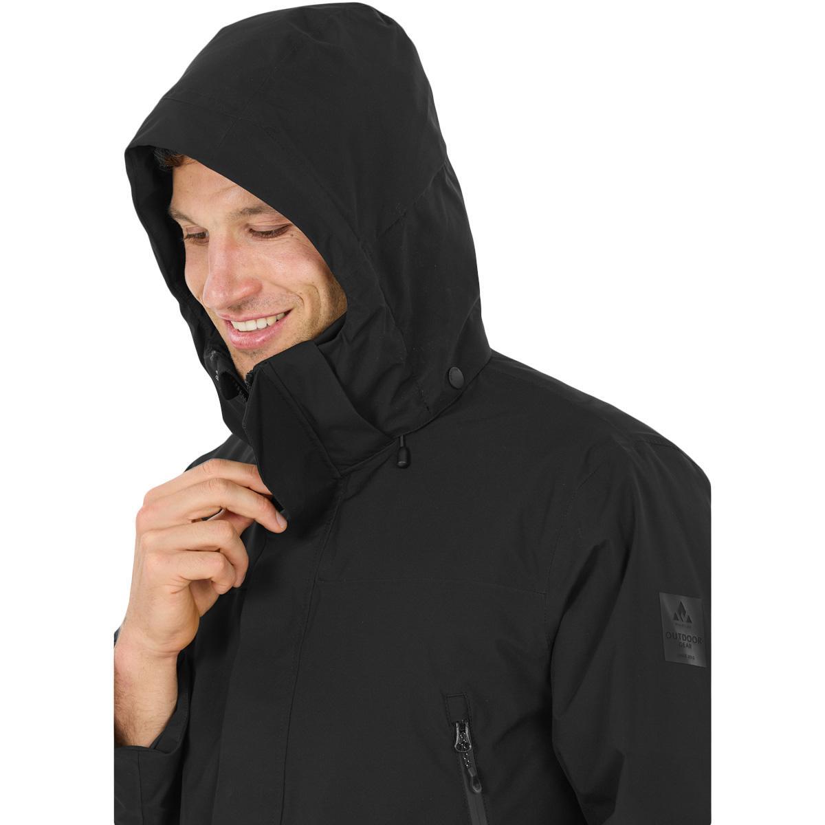 Whistler Nordvik Parka Jakke Herre Black