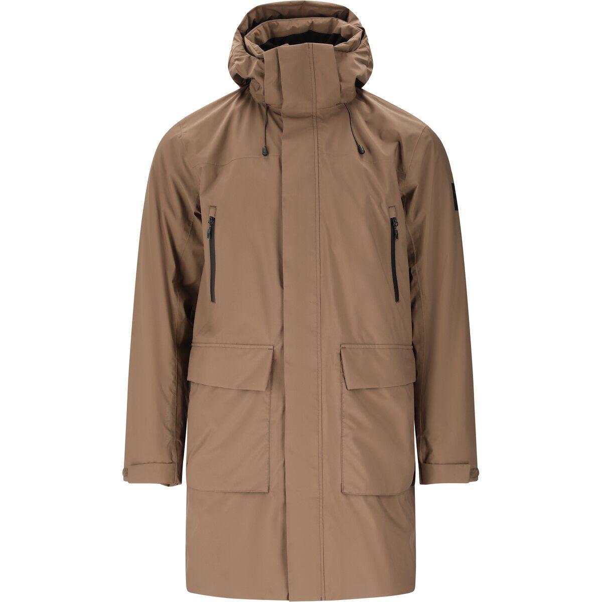 Whistler Nordvik Parka Jakke Herre Chocolate Chip