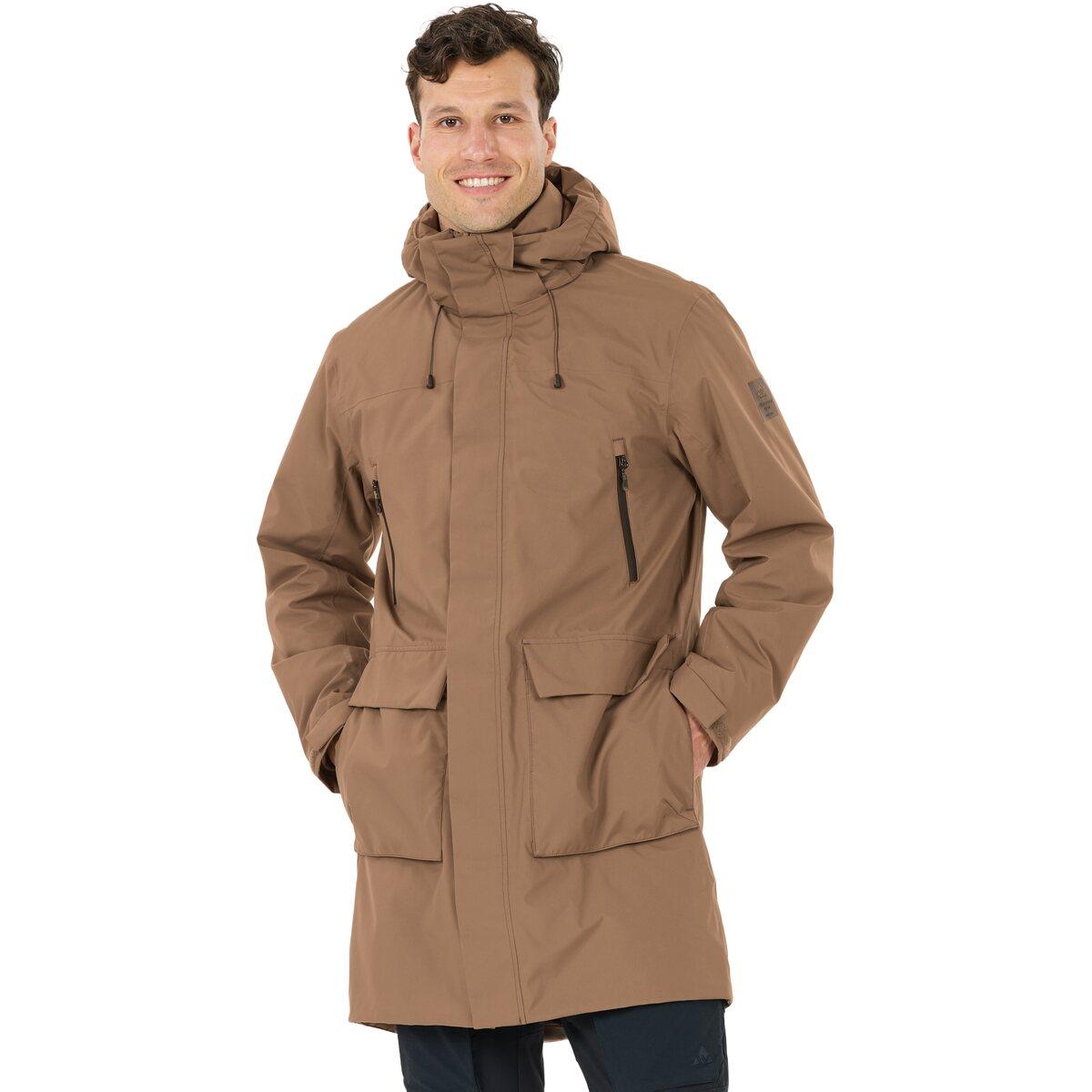Whistler Nordvik Parka Jakke Herre Chocolate Chip