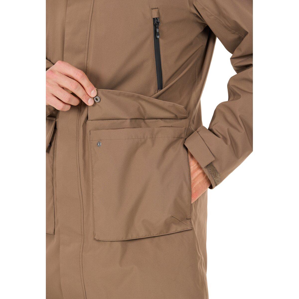 Whistler Nordvik Parka Jakke Herre Chocolate Chip