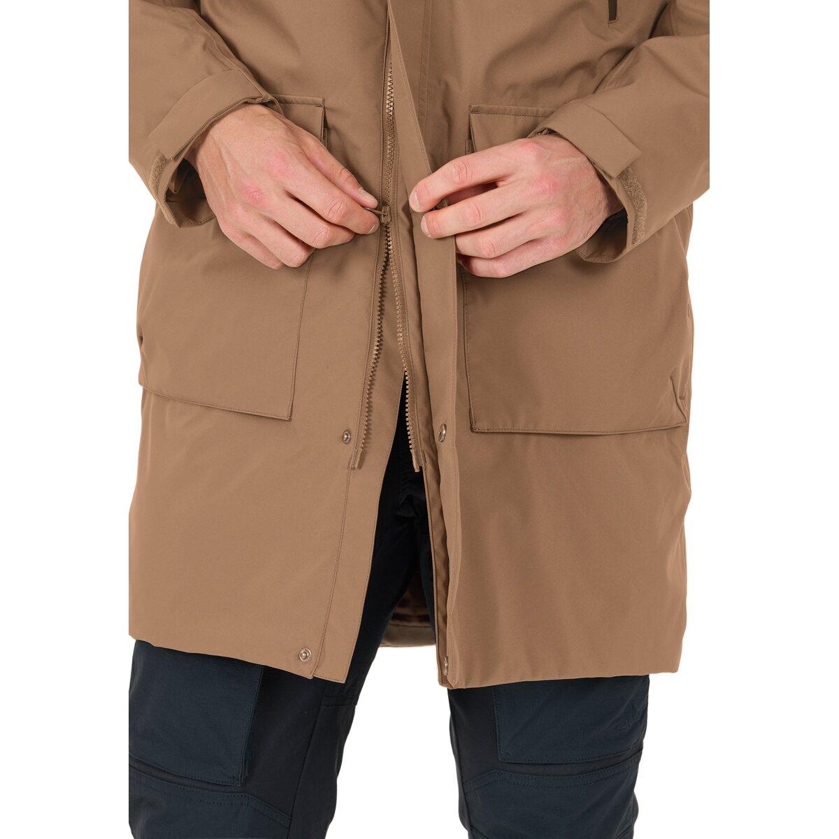 Whistler Nordvik Parka Jakke Herre Chocolate Chip
