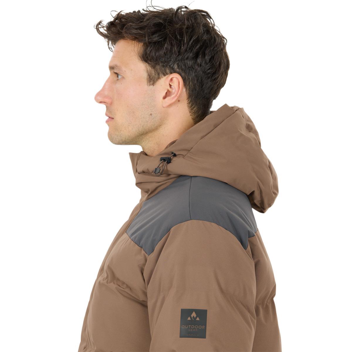 Whistler Frostpeak Dunjakke Herre Chocolate Chip
