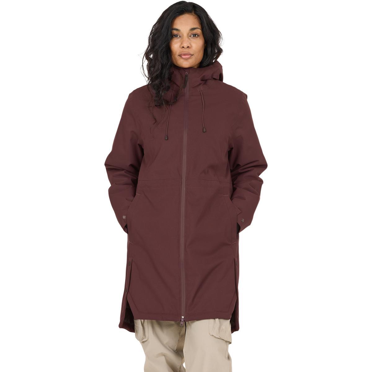 Whistler Cala Parka Jakke Dame Fudge