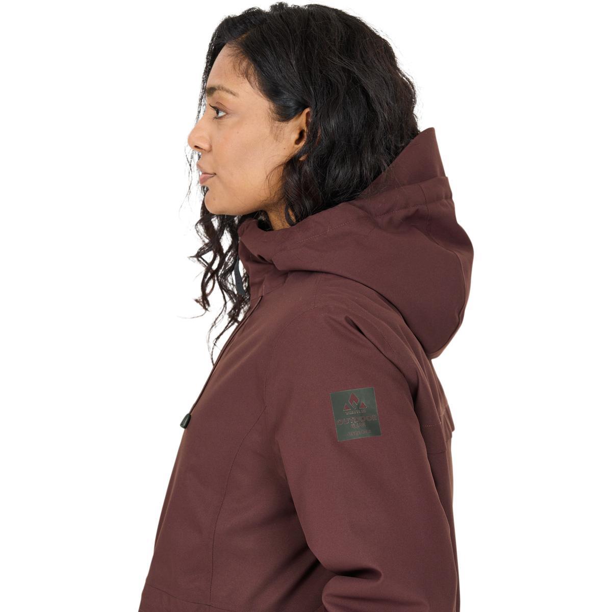 Whistler Cala Parka Jakke Dame Fudge