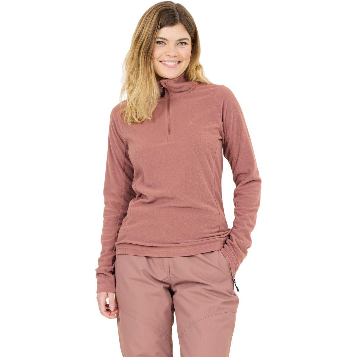 Whistler Fendris Half Zip Midlayer Trøje Dame Twilight Mauve