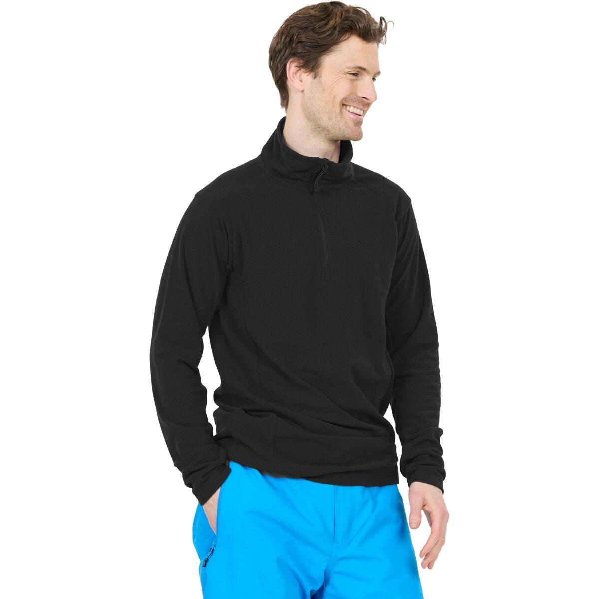 Whistler Fendris Half Zip Midlayer Trøye Herre Black