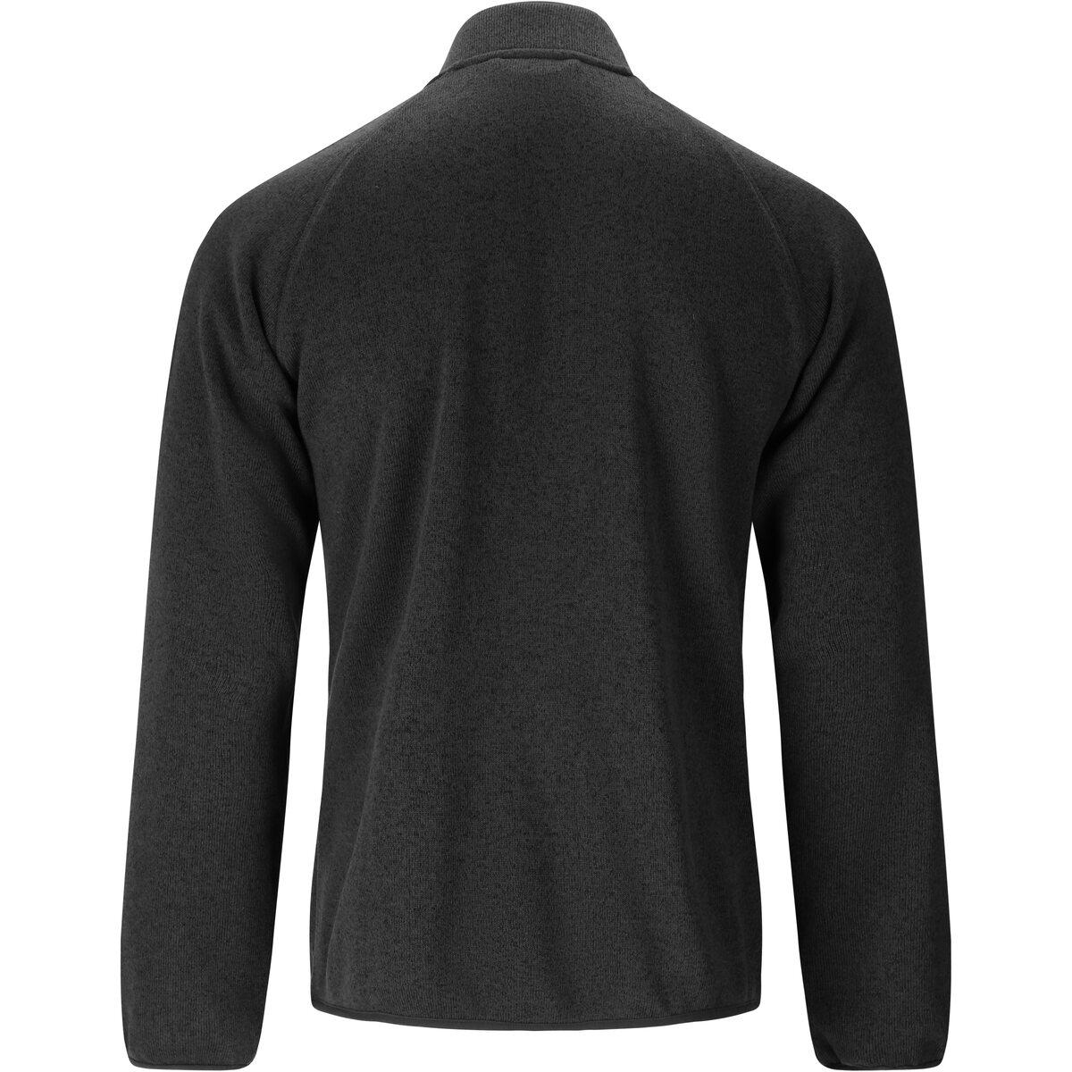 Whistler Wolven Fleecetrøje Herre Black Melange
