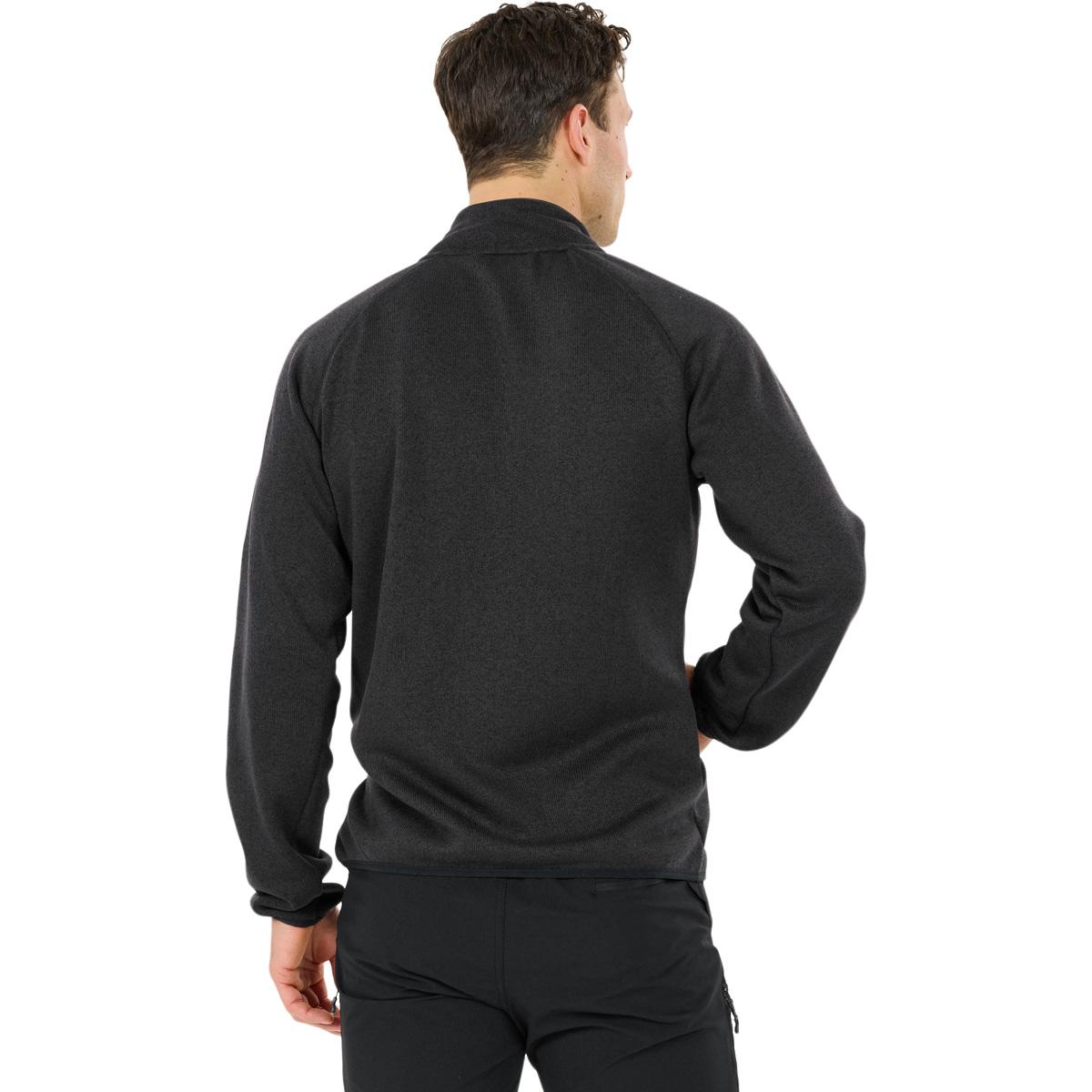 Whistler Wolven Fleecetrøje Herre Black Melange