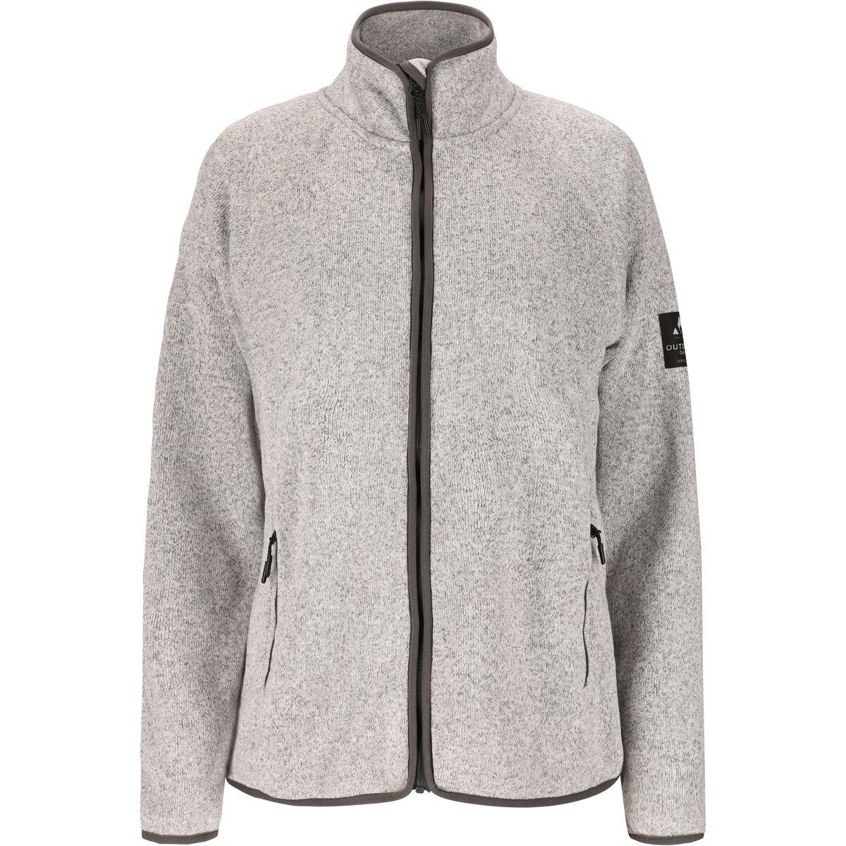 Whistler Wolven Fleecetrøye Dame Light Grey Melange