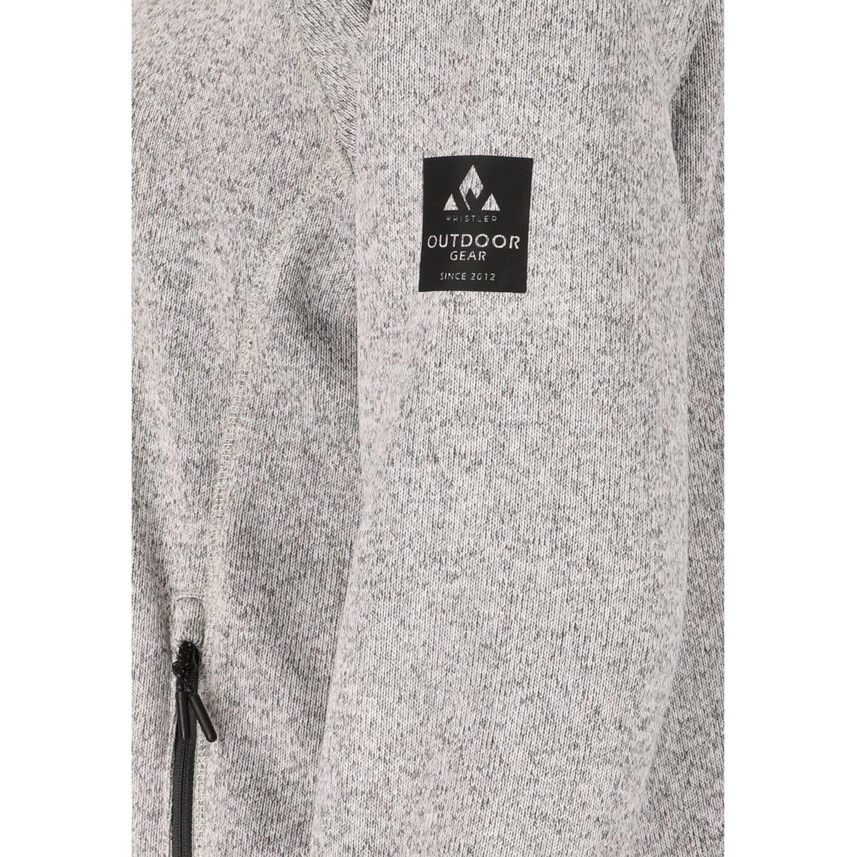 Whistler Wolven Fleecetrøye Dame Light Grey Melange