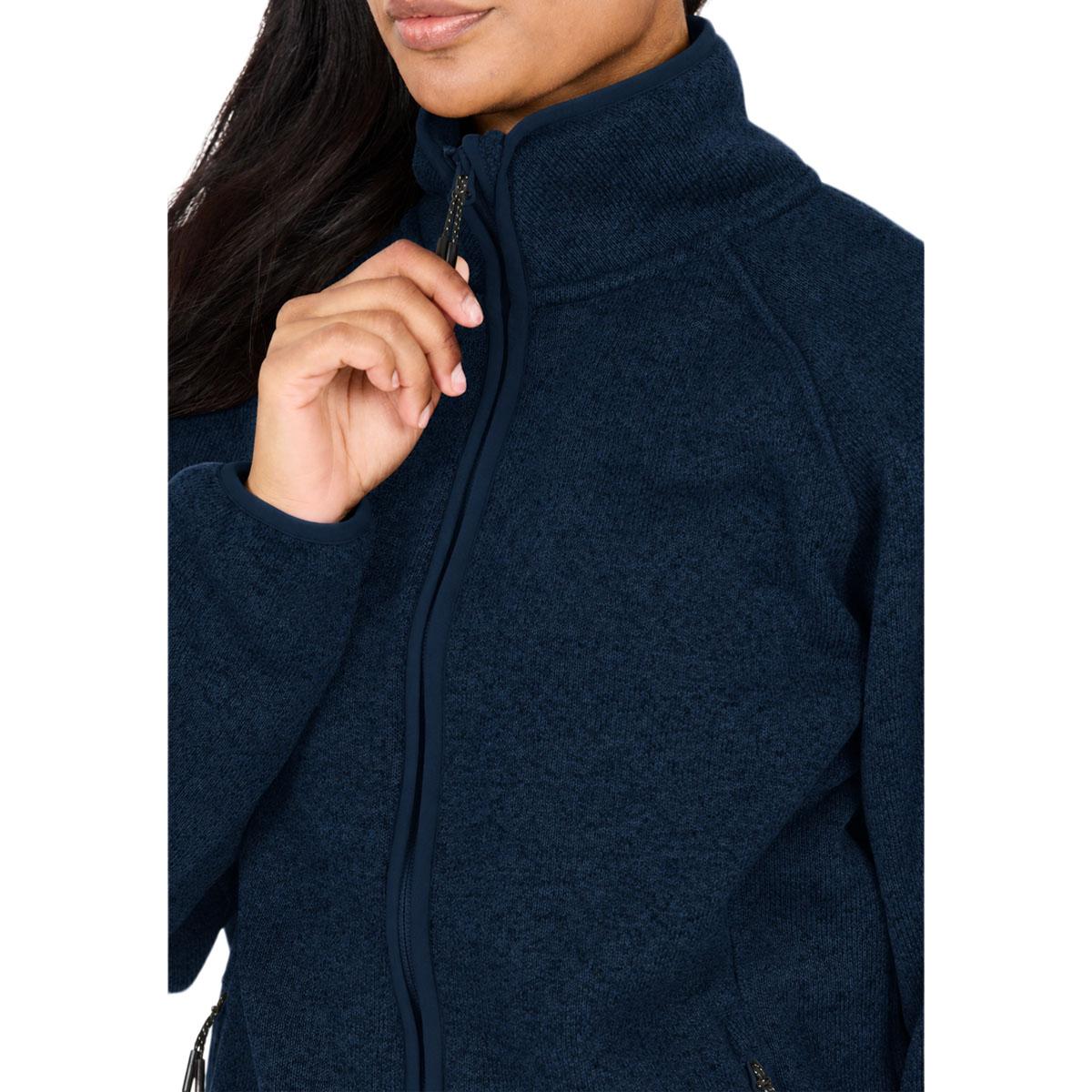 Whistler Wolven Fleecetrøje Dame Navy Blazer