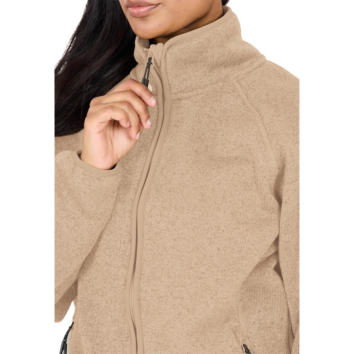Whistler Wolven Fleecetrøye Dame Desert Taupe