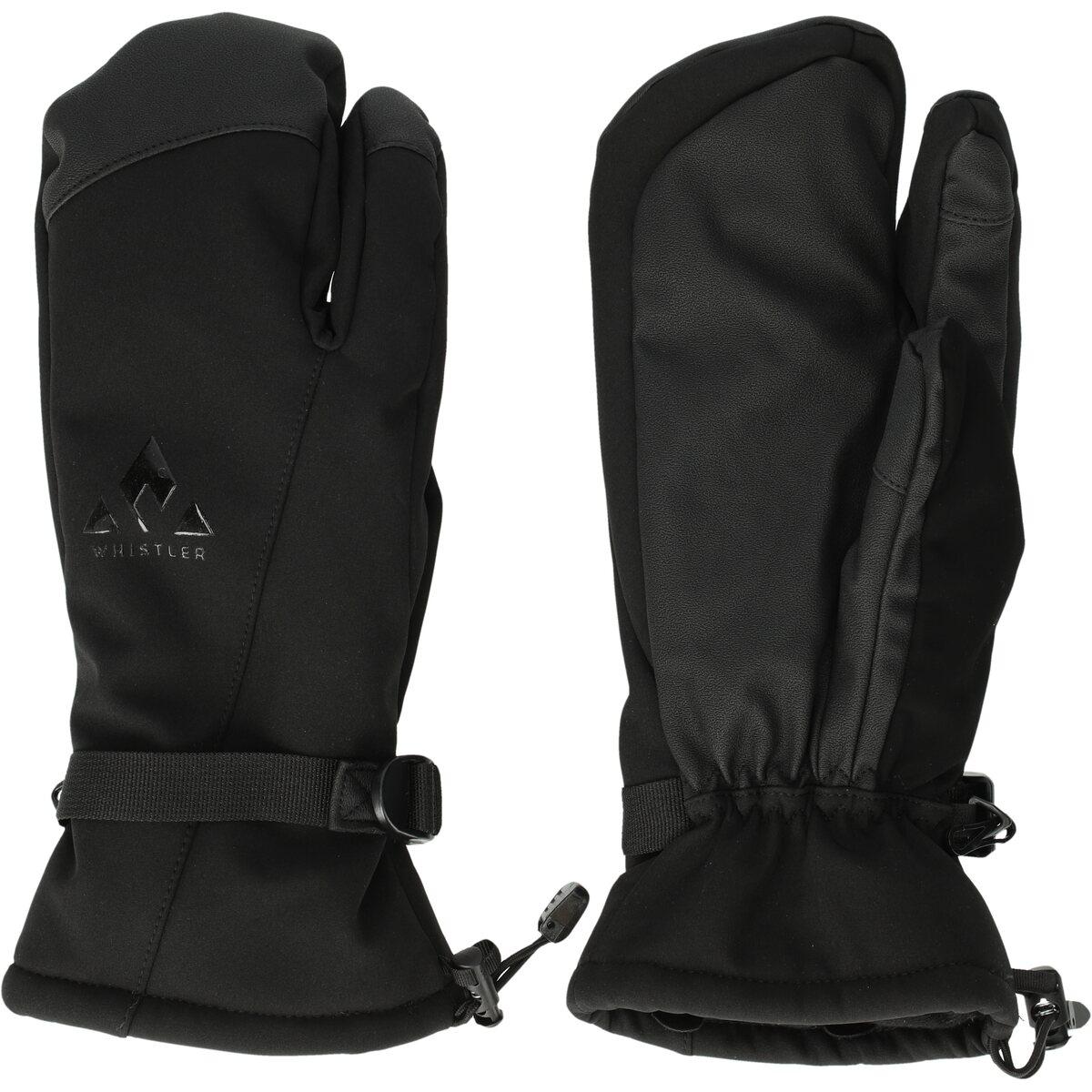 Whistler Fenwick 3-Finger Skihansker Black