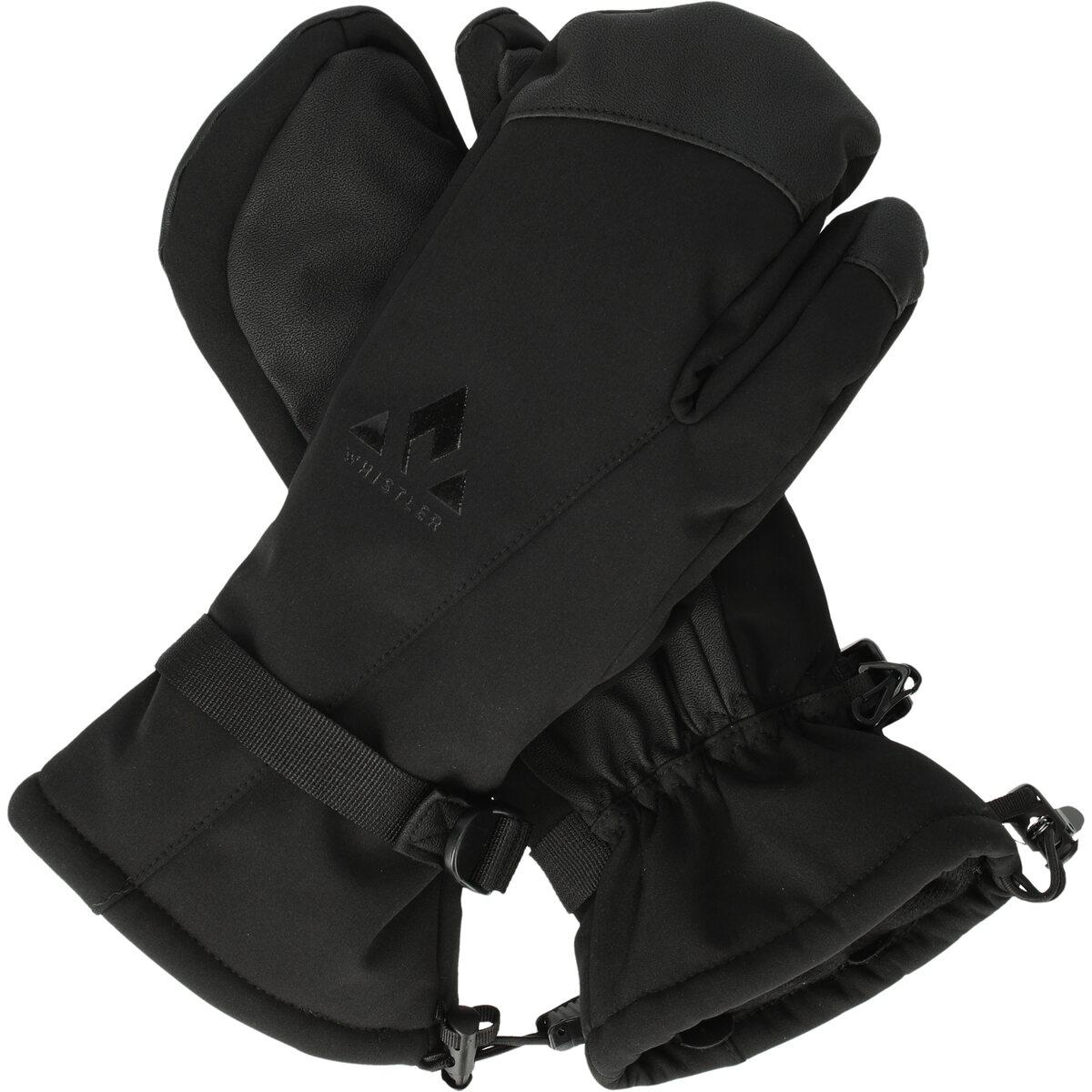 Whistler Fenwick 3-Finger Skihansker Black