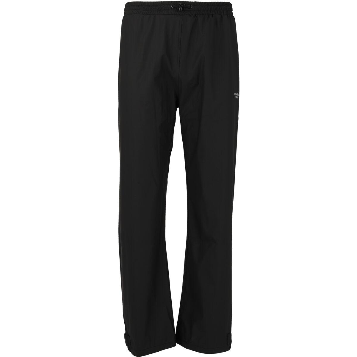 Weather Report PU Regnbukser Herre Black Melange