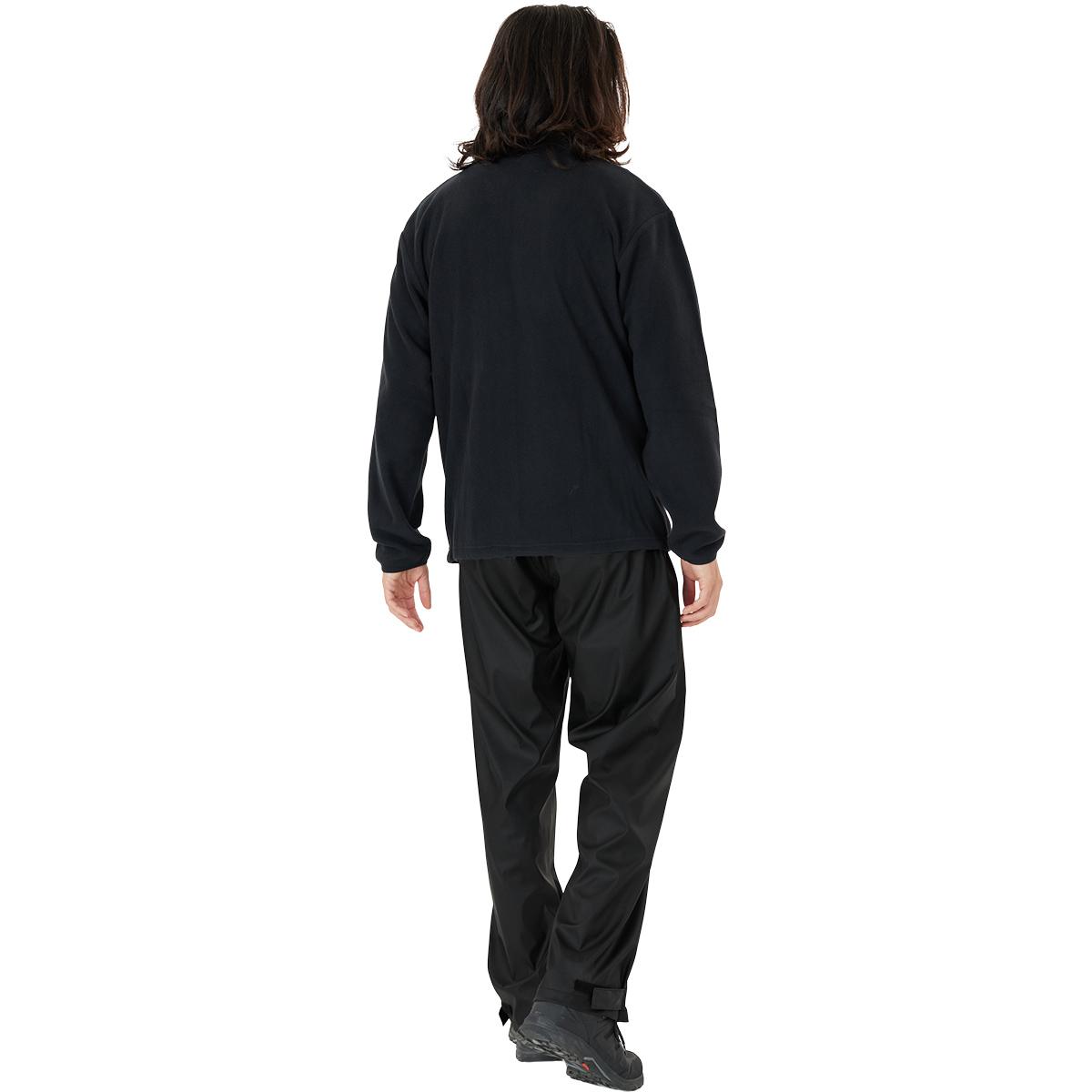 Weather Report PU Regnbukser Herre Black Melange