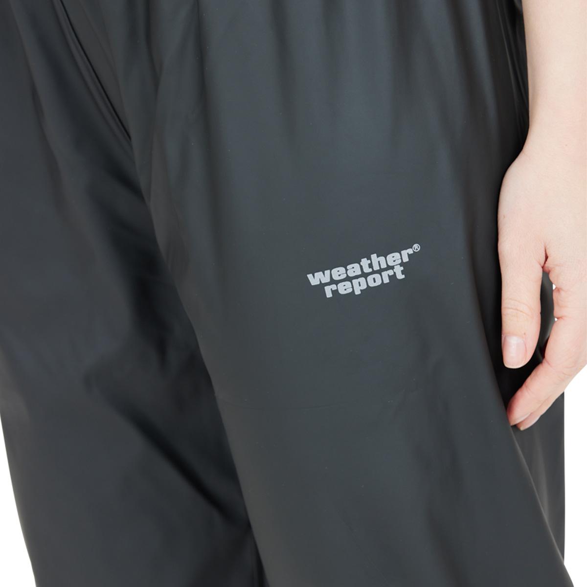 Weather Report PU Regnbukser Dame Black