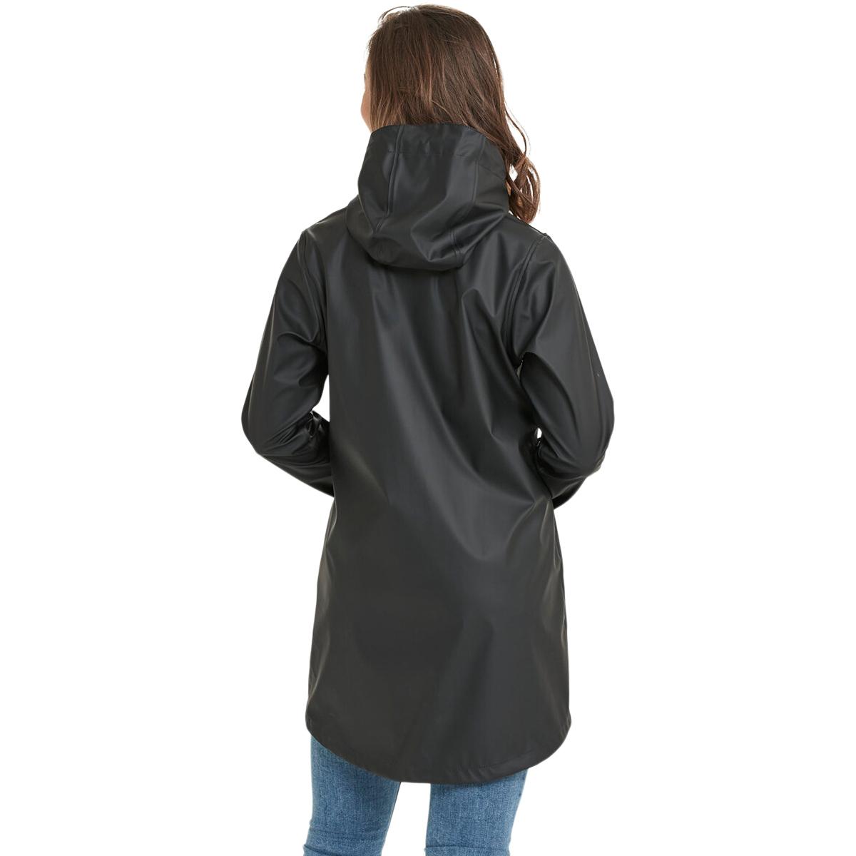 Weather Report Petra PU Regnjakke Dame Black