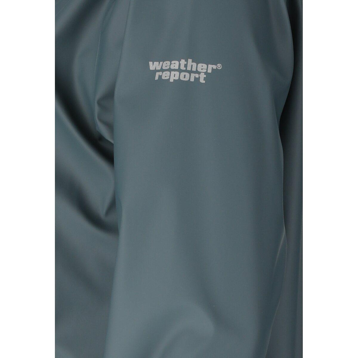 Weather Report Petra PU Regnjakke Dame Dark Slate