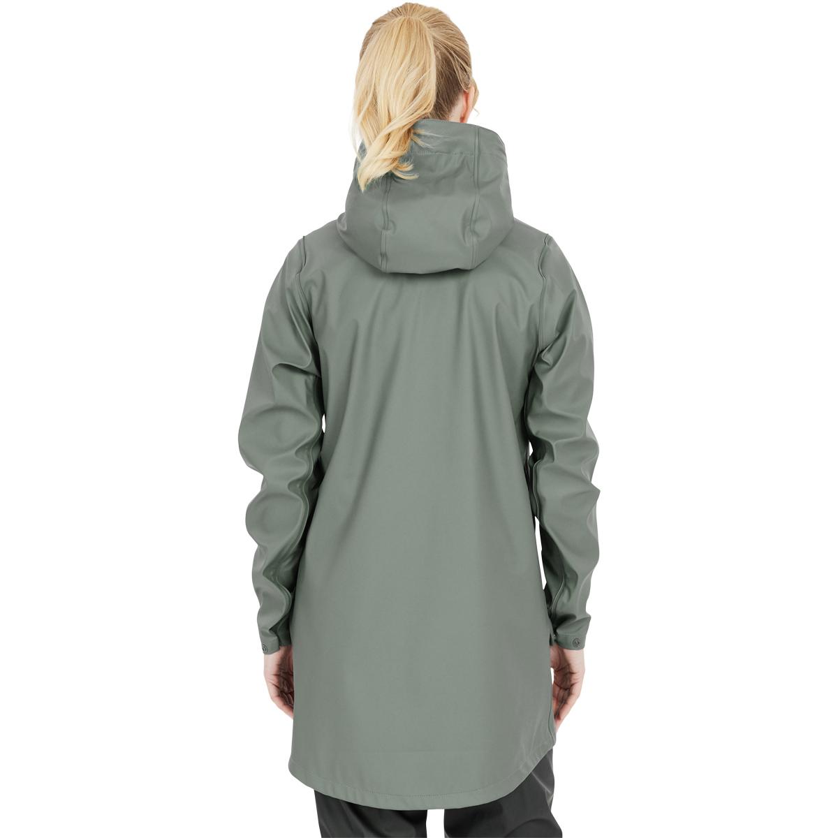 Weather Report Petra PU Regnjakke Dame Balsam Green