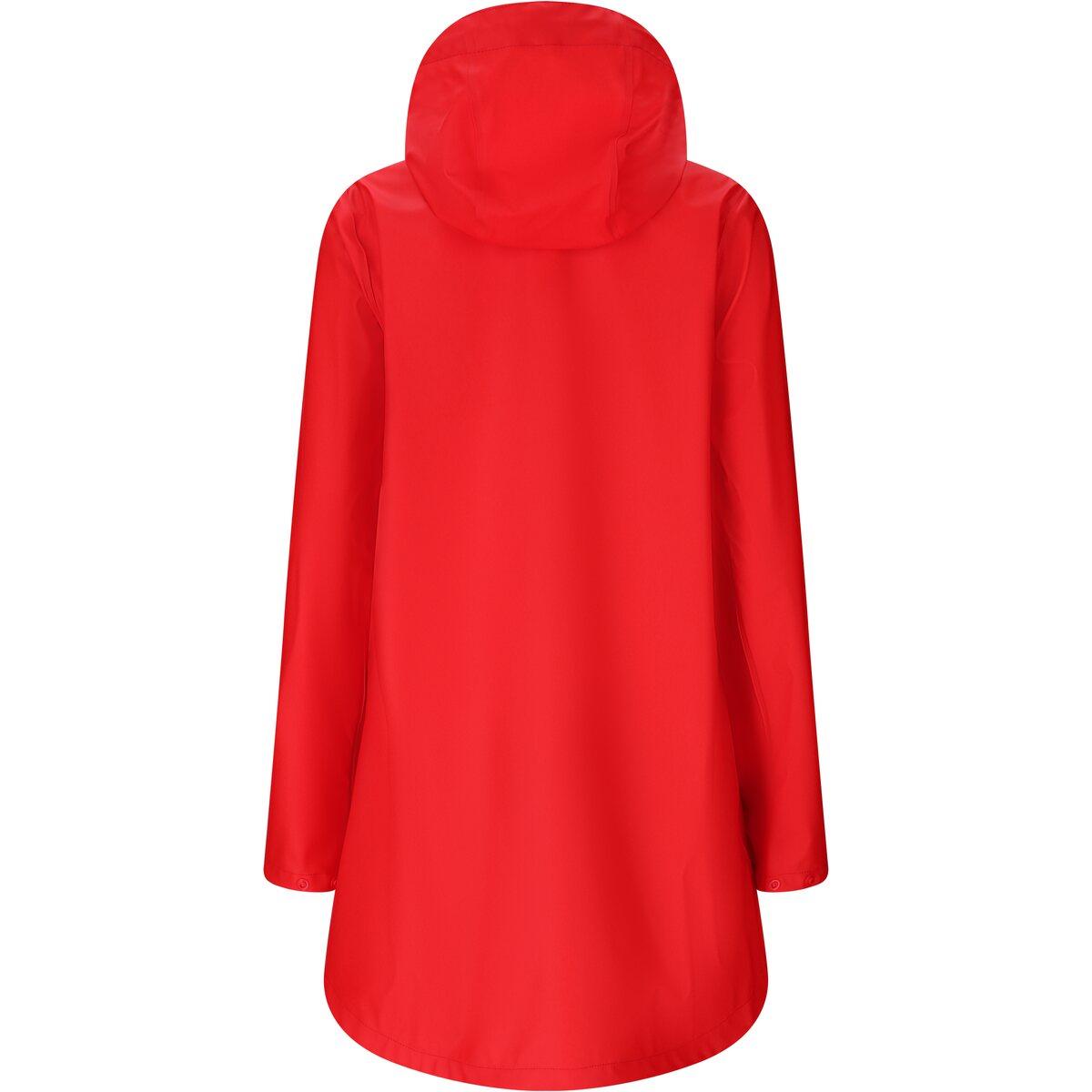 Weather Report Petra PU Regnjakke Dame Poppy Red