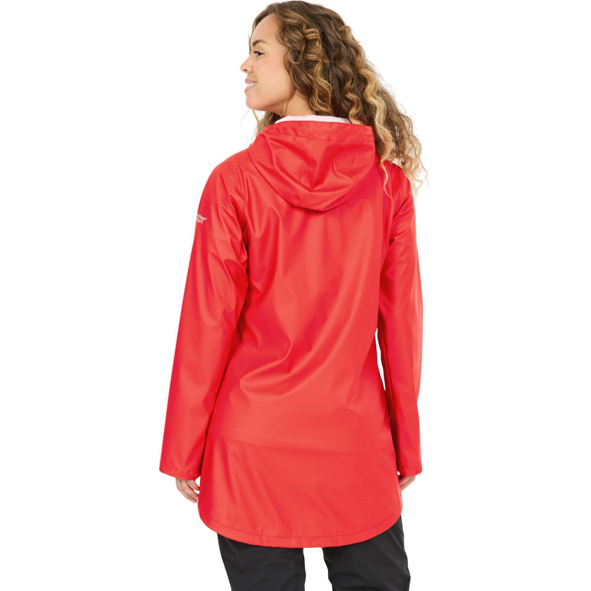 Weather Report Petra PU Regnjakke Dame Poppy Red
