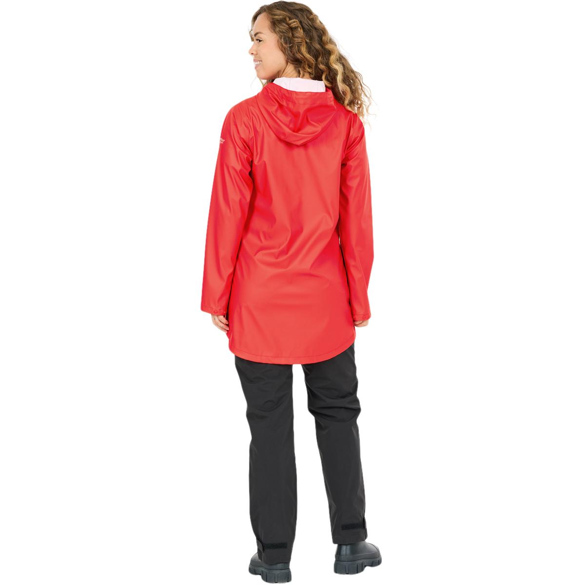 Weather Report Petra PU Regnjakke Dame Poppy Red