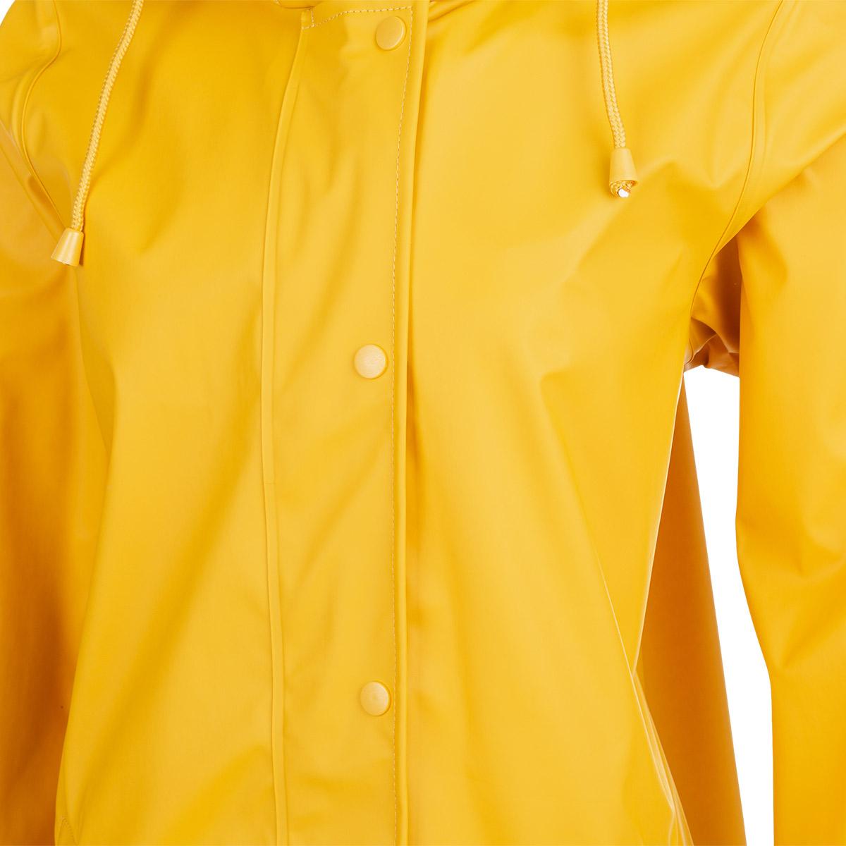 Weather Report Petra PU Regnjakke Dame Golden Rod