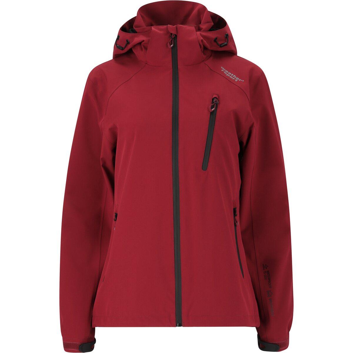 Weather Report Camelia Jakke Dame Biking Red