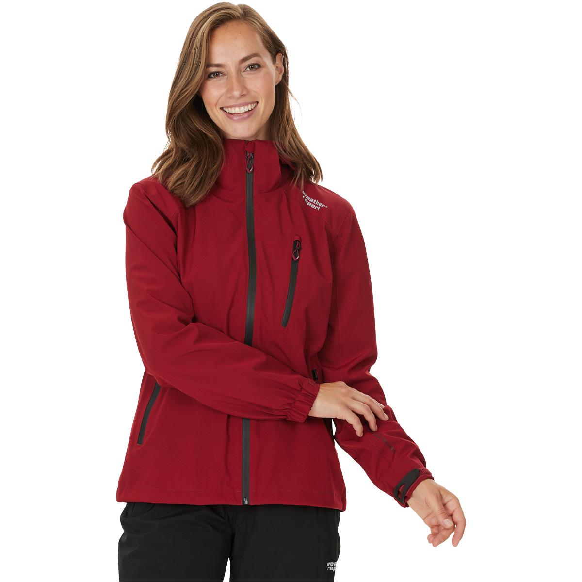 Weather Report Camelia Jakke Dame Biking Red