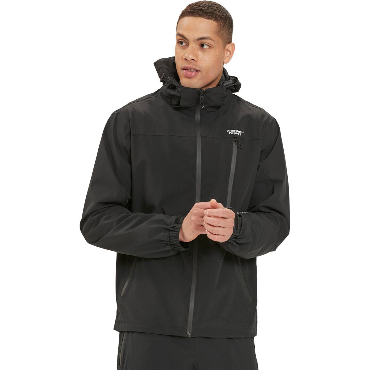 Weather Report Delton Regnjakke Herre Black