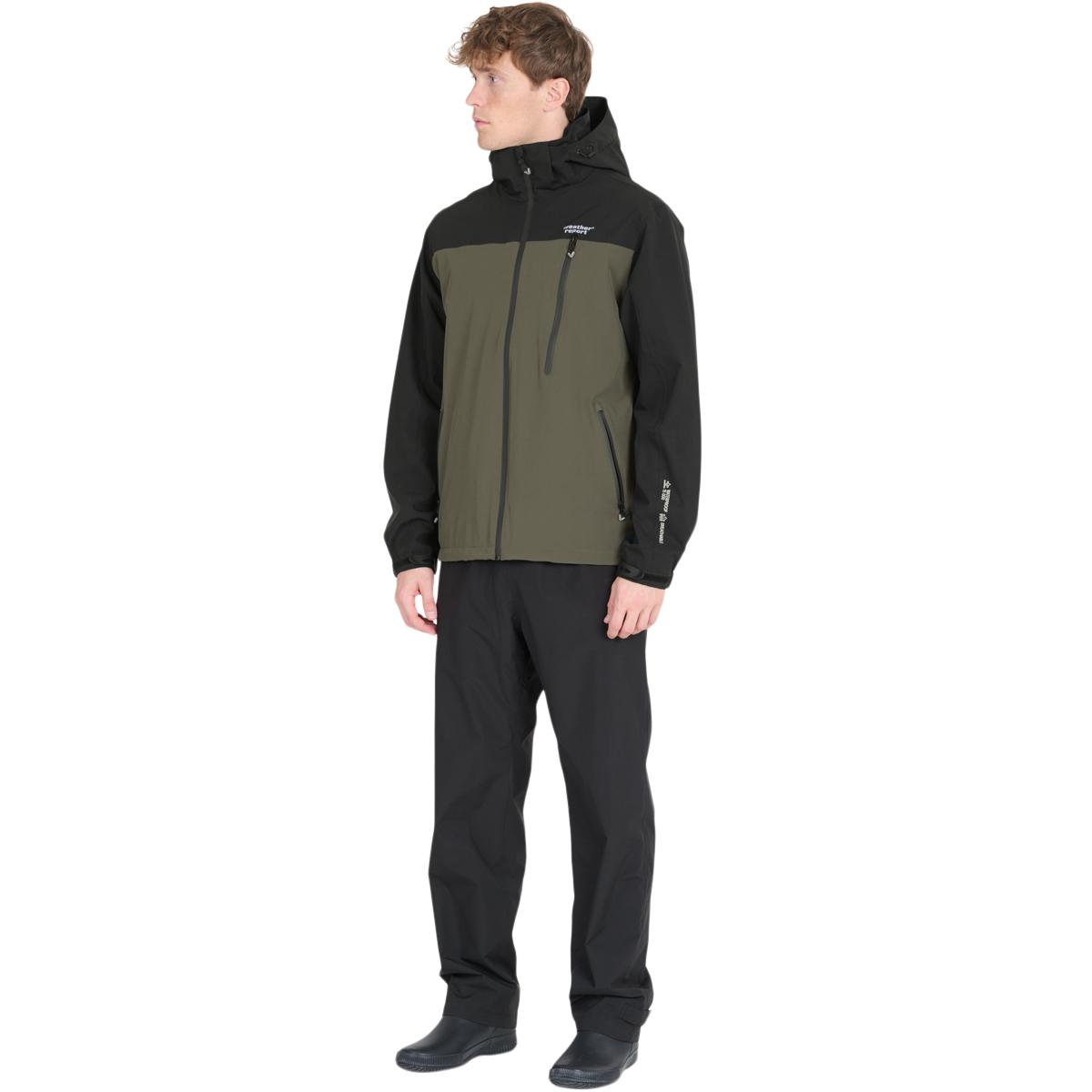 Weather Report Delton Regnjakke Herre Black Ink/Black