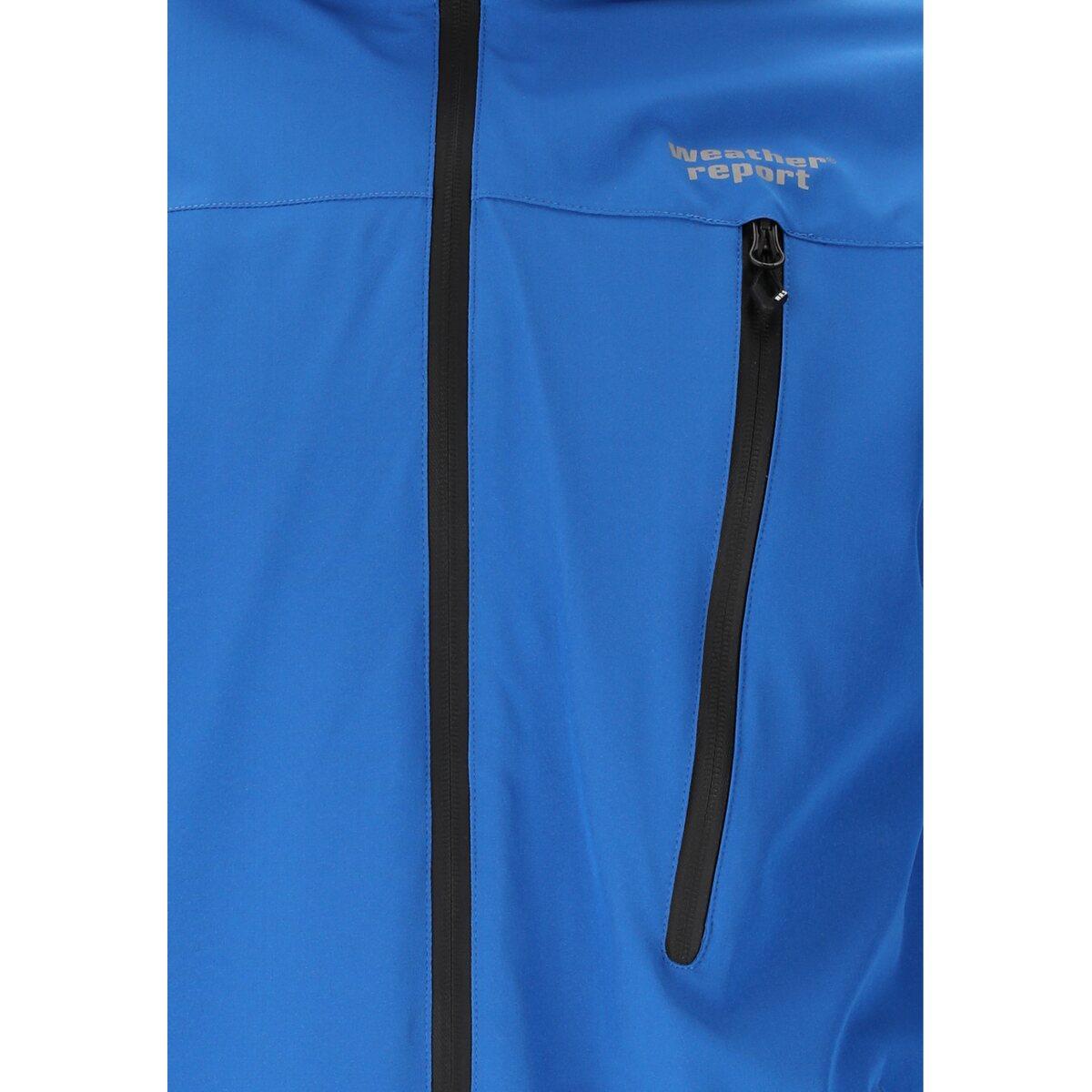 Weather Report Delton Regnjakke Herre Classic Blue