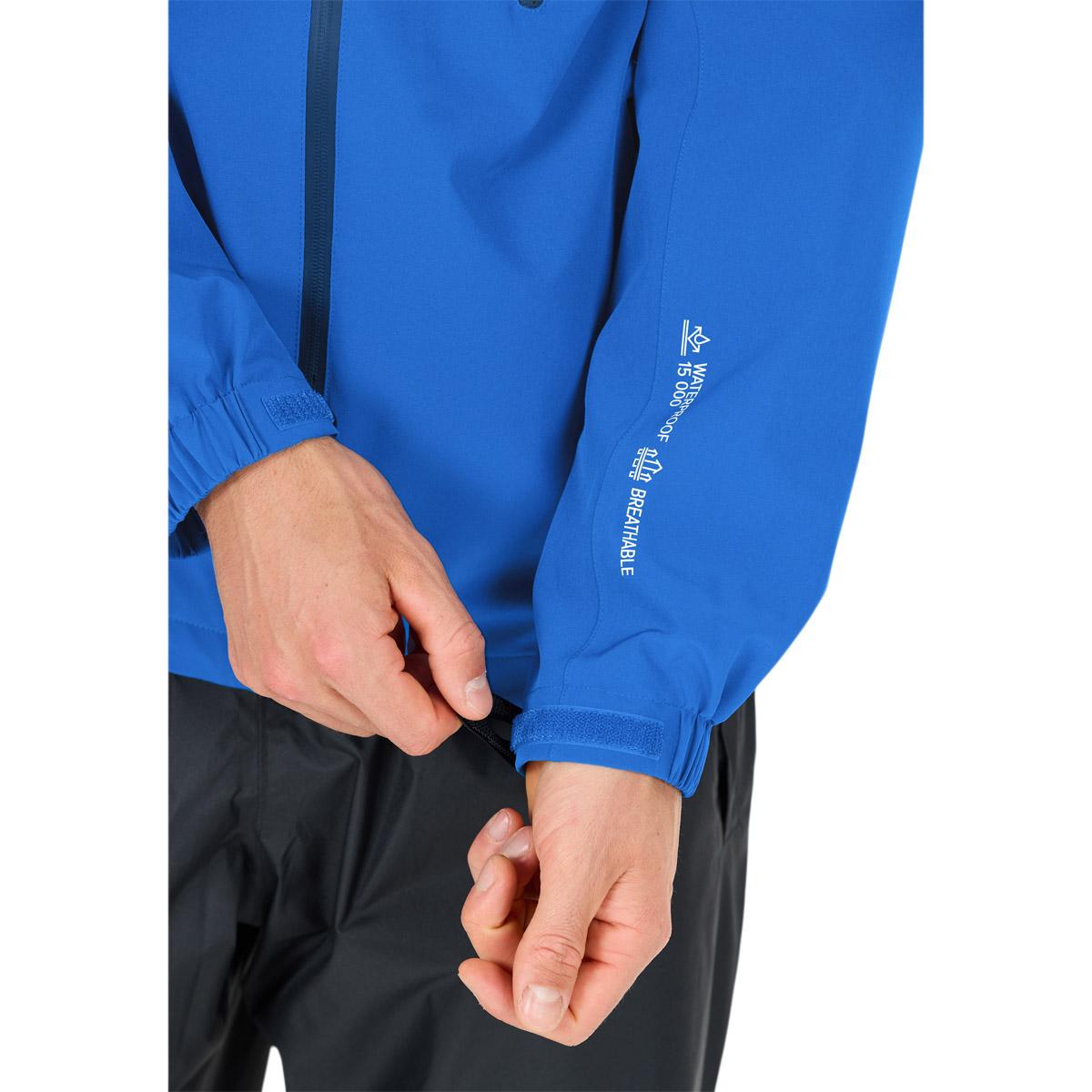 Weather Report Delton Regnjakke Herre Classic Blue