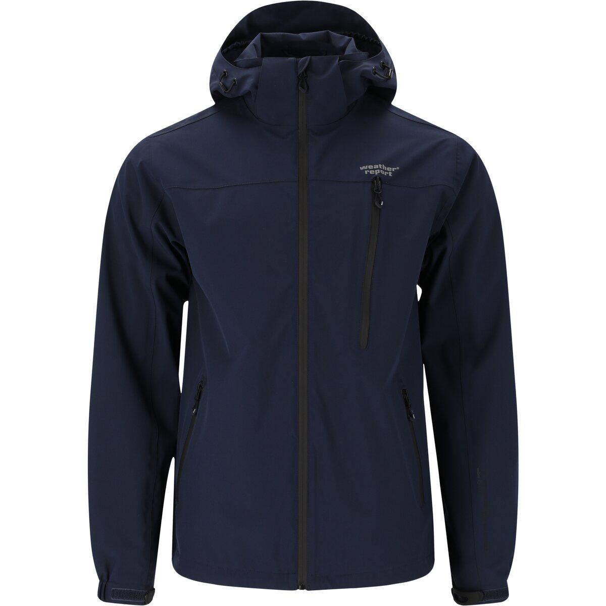 Weather Report Delton Regnjakke Herre Navy