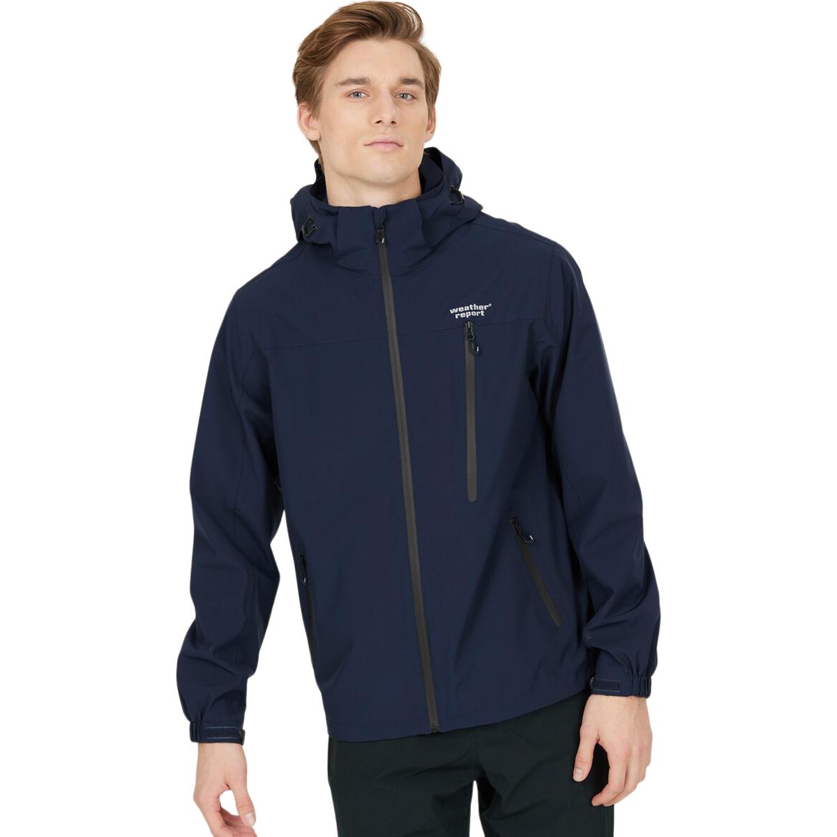 Weather Report Delton Regnjakke Herre Navy