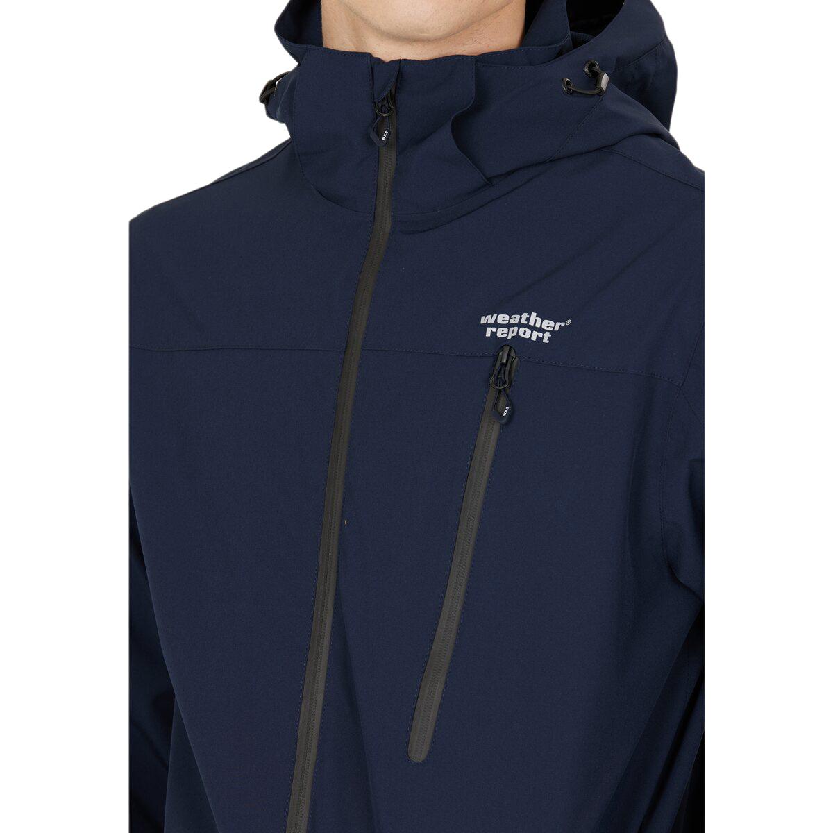 Weather Report Delton Regnjakke Herre Navy
