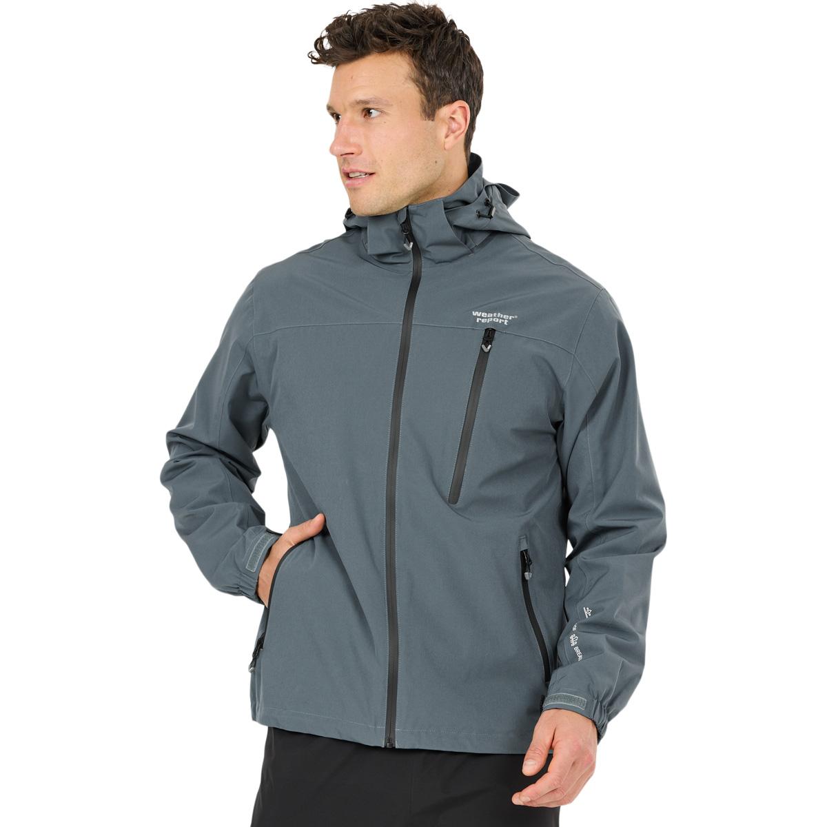 Weather Report Delton Regnjakke Herre Dark Slate