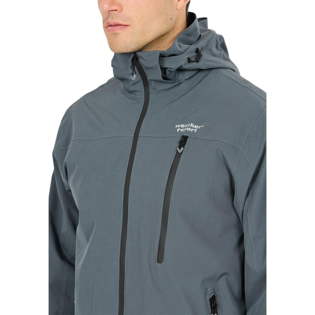Weather Report Delton Regnjakke Herre Dark Slate