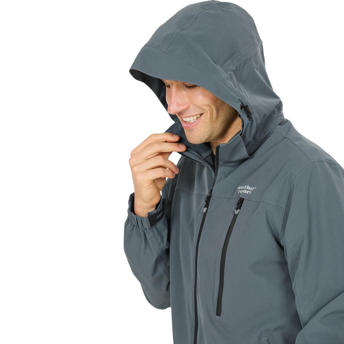 Weather Report Delton Regnjakke Herre Dark Slate